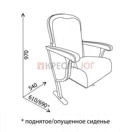 Кресло Венеция люкс Кресло Венеция люкс