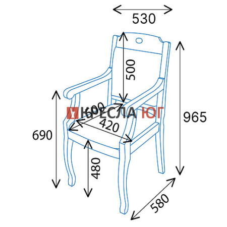 Кресло Мока Кресло Мока