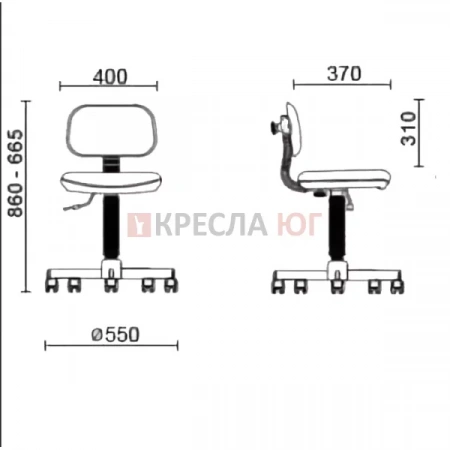 Офисное кресло Логика